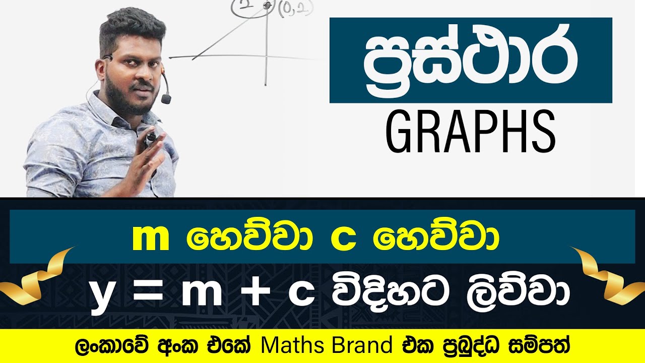ප්&zwj;රස්තාර | Prasthara | Graphs | Grade 10 | Grade 11 | PrabuddhaSampath
