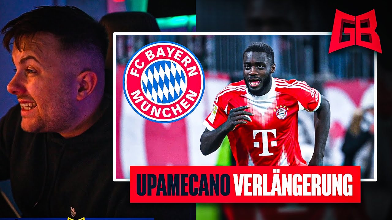 UPAMECANO VERLÄNGERUNG = 100 MIO TRANSFER? 🤔 GamerBrother UPAMECANO & BAYERN TALK 😮