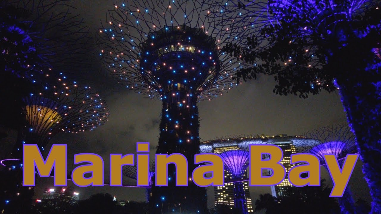 An evening at Marina Bay Singapore 