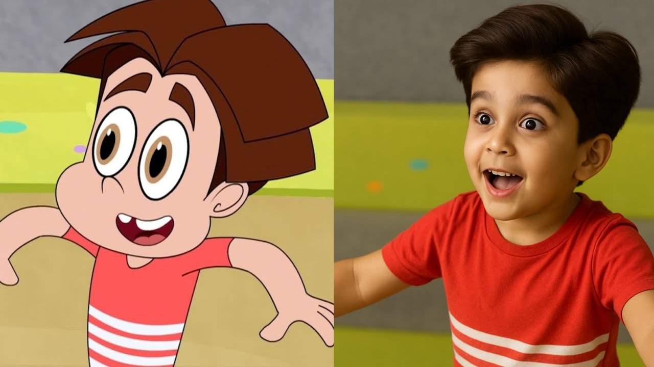 Titoo Cartoon Characters In Real Life | Fan-Made Transformation