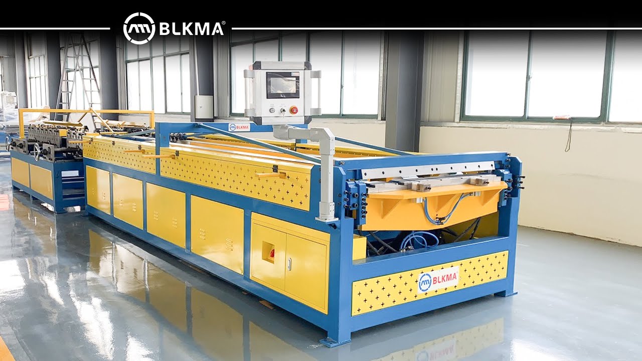 BLKMA® Auto duct former machine / fully automatic duct forming machine / duct automatic line 5
