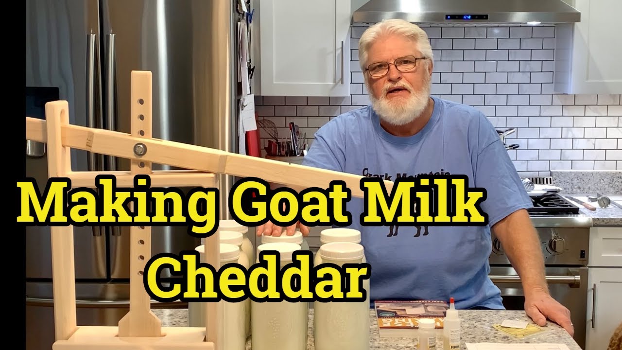 Making Goat Milk Cheddar Cheese