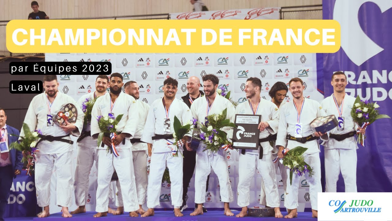 CO Sartrouville Judo au Championnat de France par Équipes Masculin 2023