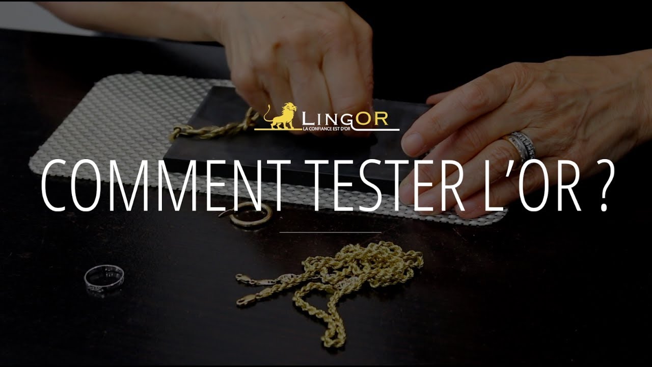 Comment tester et reconnaître de l'or ?