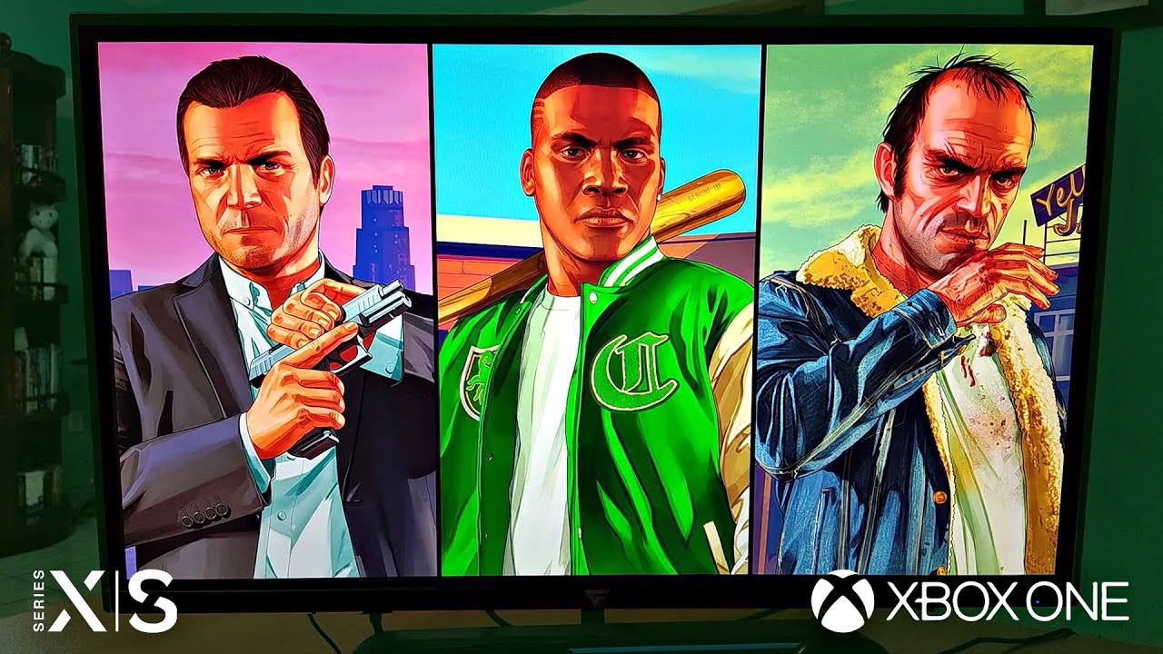 Asi es GTA V de XBOX ONE en Xbox Series S | 2023 ✔