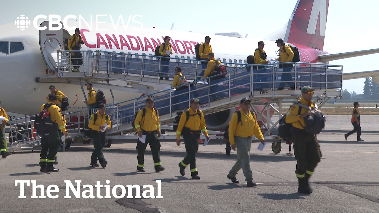 Exhausted B.C. firefighters get some welcome help from Mexico