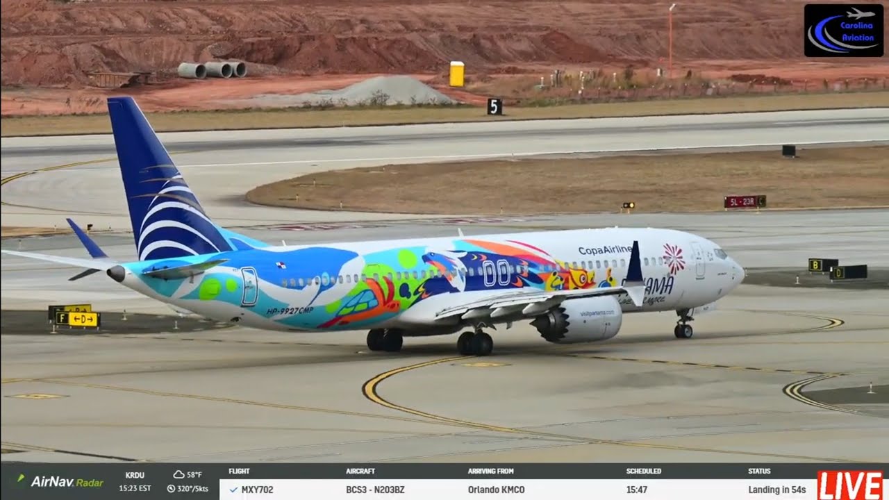 🔴LIVE PLANE SPOTTING FROM: RDU RALEIGH DURHAM INT  (12/21/25)🔴