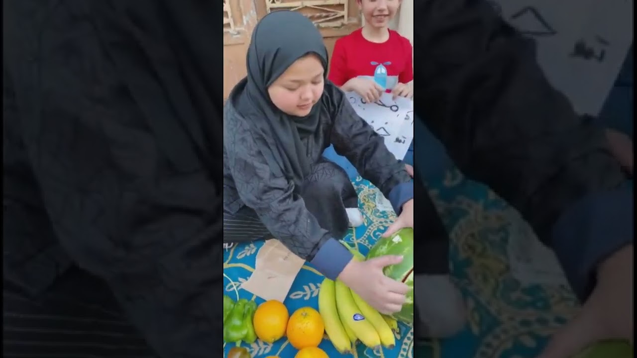 رقيه تبيع خضار لا يفوتك الضحك