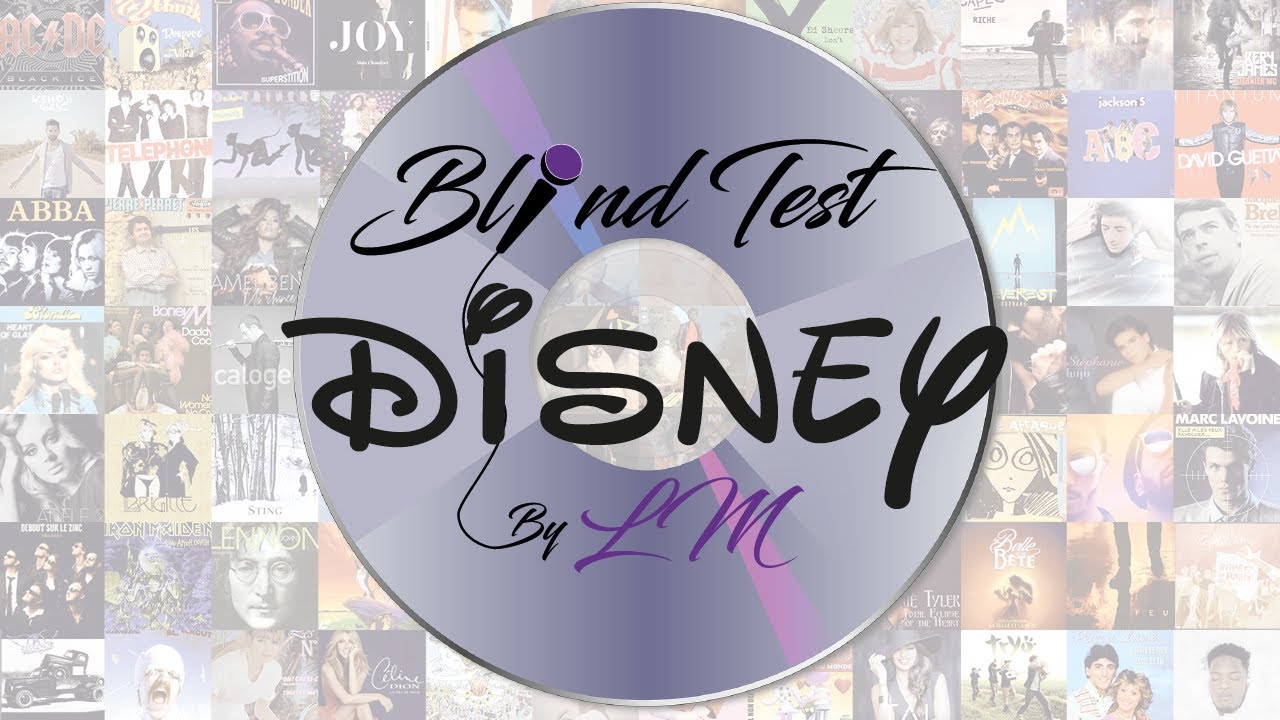 Blind Test spécial Disney/Pixar (60 extraits - avec dates de sortie)