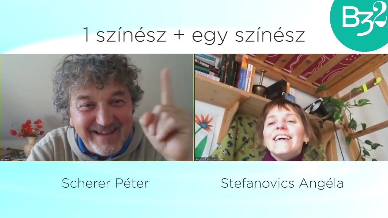 Scherer Péter: 1 színész + egy színész | Stefanovics Angéla
