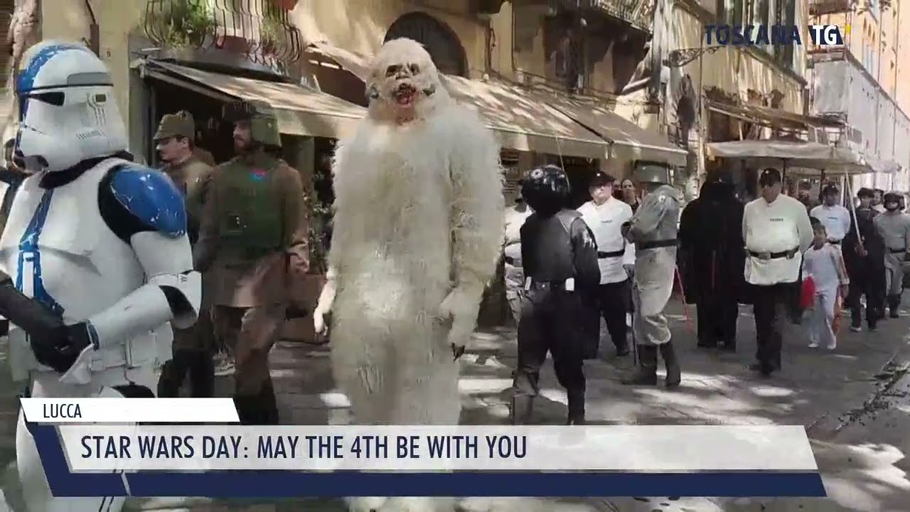 2025-05-04 LUCCA - STAR WARS DAY, MAY THE 4TH BE WITH YOU