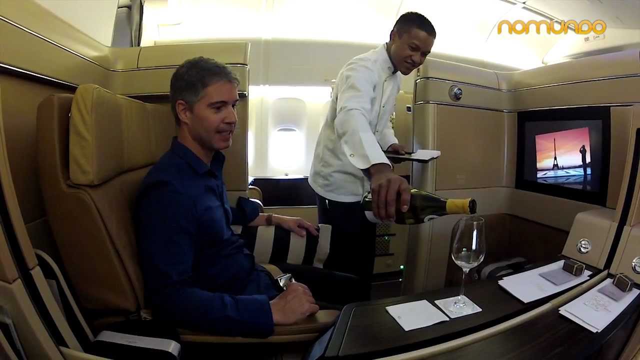 First Class experience on ETIHAD from Abu Dhabi to Sydney