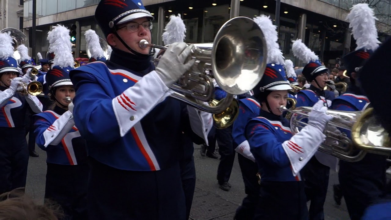 London New Years Day Parade Parkview School Marching Band, Lilburn, Georgia