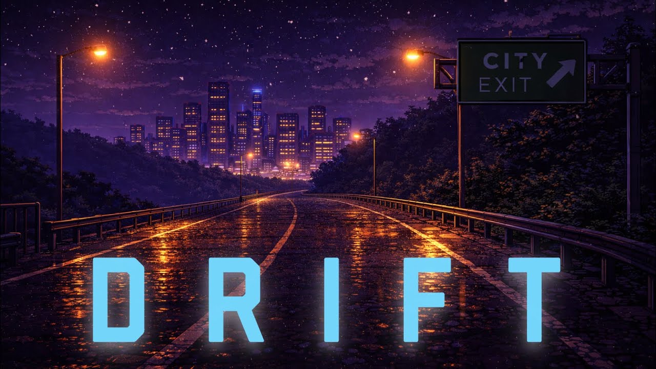Still Moving, Even Without a Destination - Ambient Synthwave for Night Drives