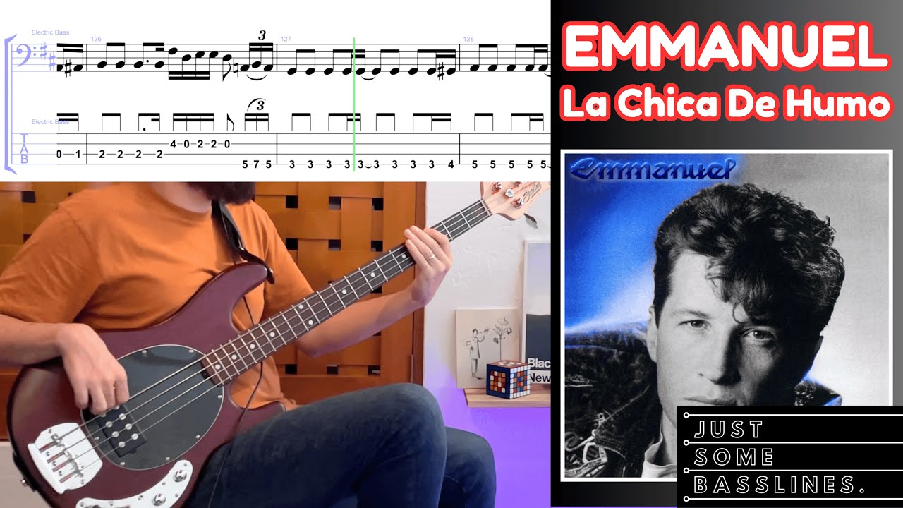 Emmanuel - La Chica De Humo BASS COVER + TABS