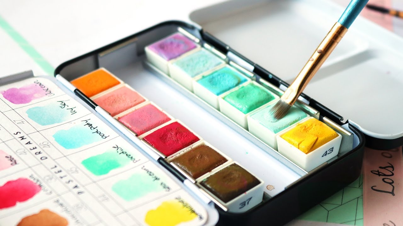 PRIMA PASTEL DREAMS WATERCOLOR PALETTE REVIEW