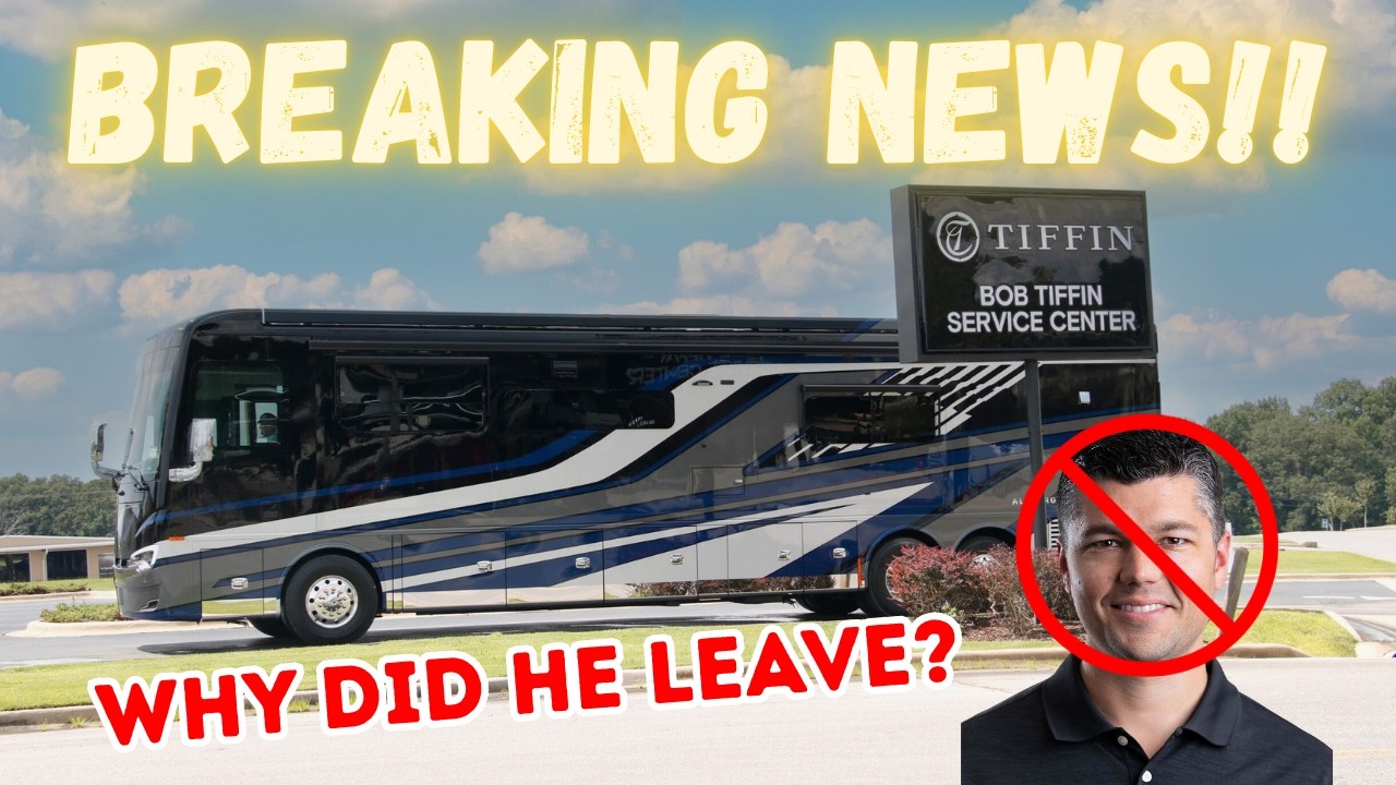 Massive Rv News, Tiffin Motorhomes President Resigns, Doug shares his conversation with Leigh Tiffin