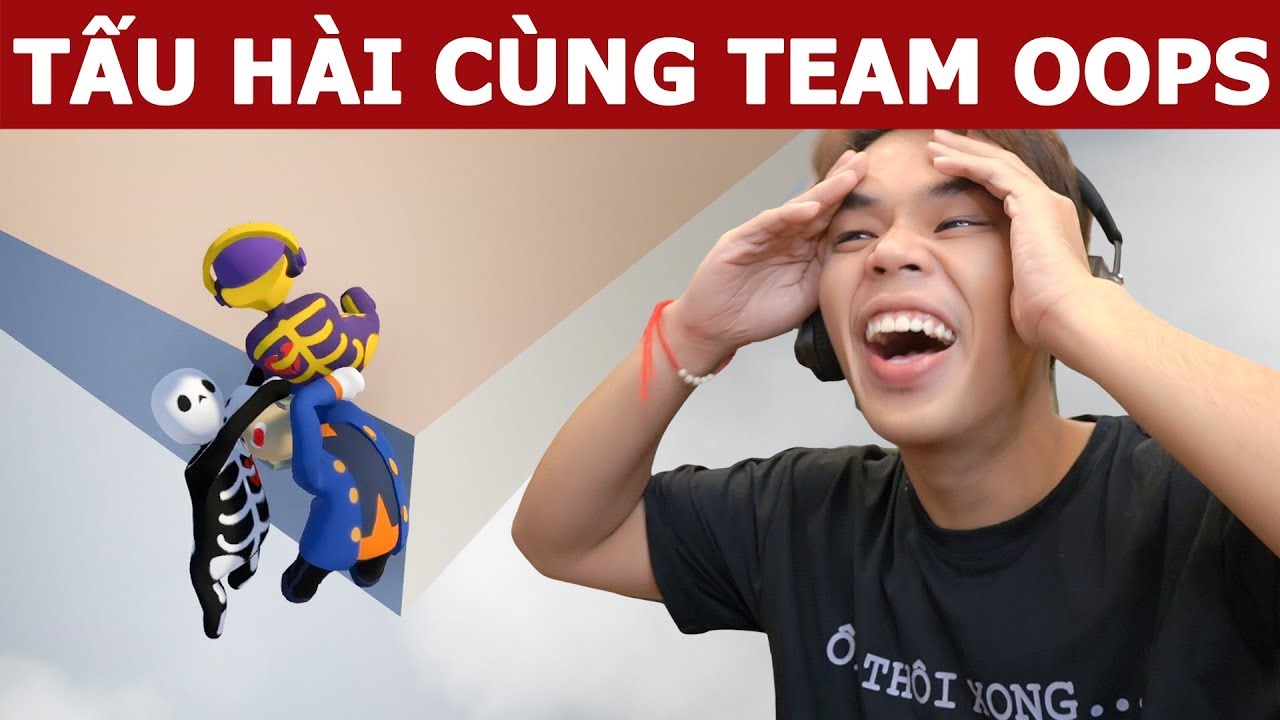 Ở nh&agrave; ch&aacute;n qu&aacute; rủ Team Oops chơi game tấu h&agrave;i | Oops Banana Vlog 146