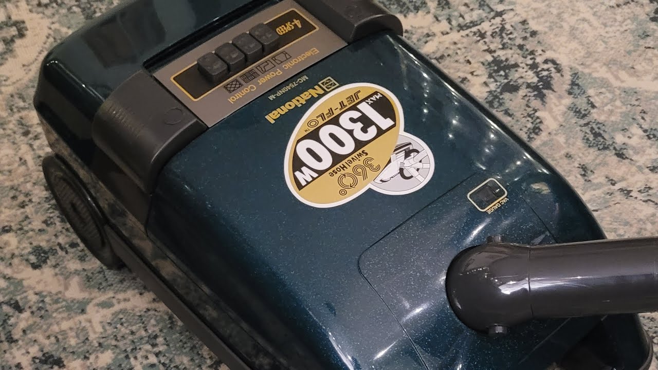 1995 National Panasonic Jet Flo 1300w Vacuum Cleaner