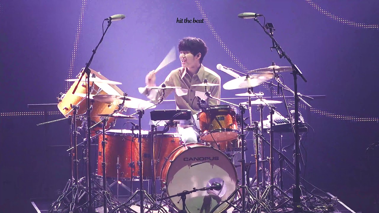 190810 DAY6 GRAVITY 드럼솔로 + 베이스솔로 ( Dowoon FOCUS )