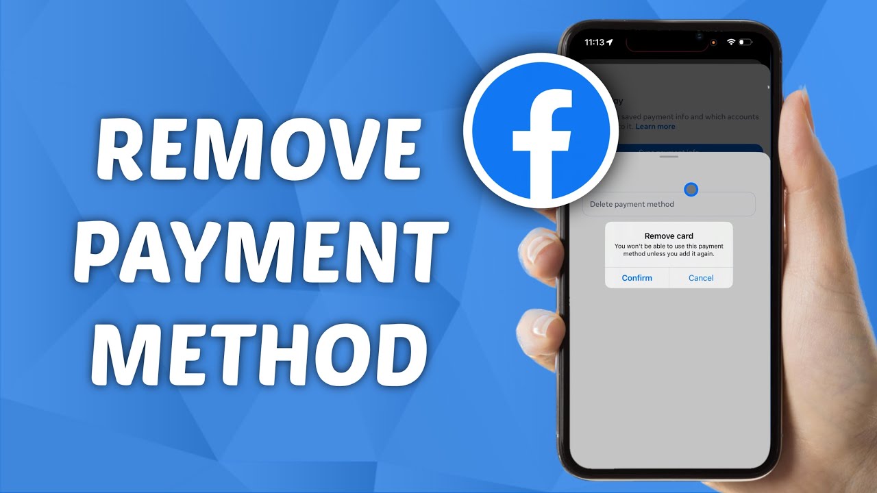 How to Remove Payment Method on Facebook