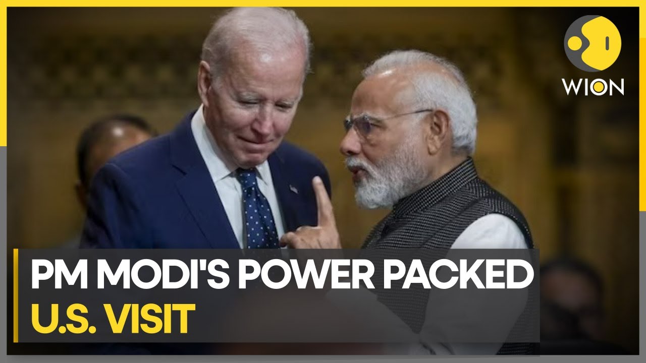 PM Modi's US visit: Peace and tranquility in border areas essential, says PM Modi | WION