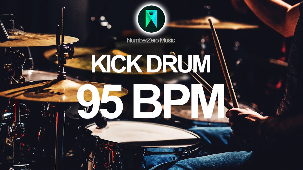 Kick Drum 4/4 Metronome - 95 BPM