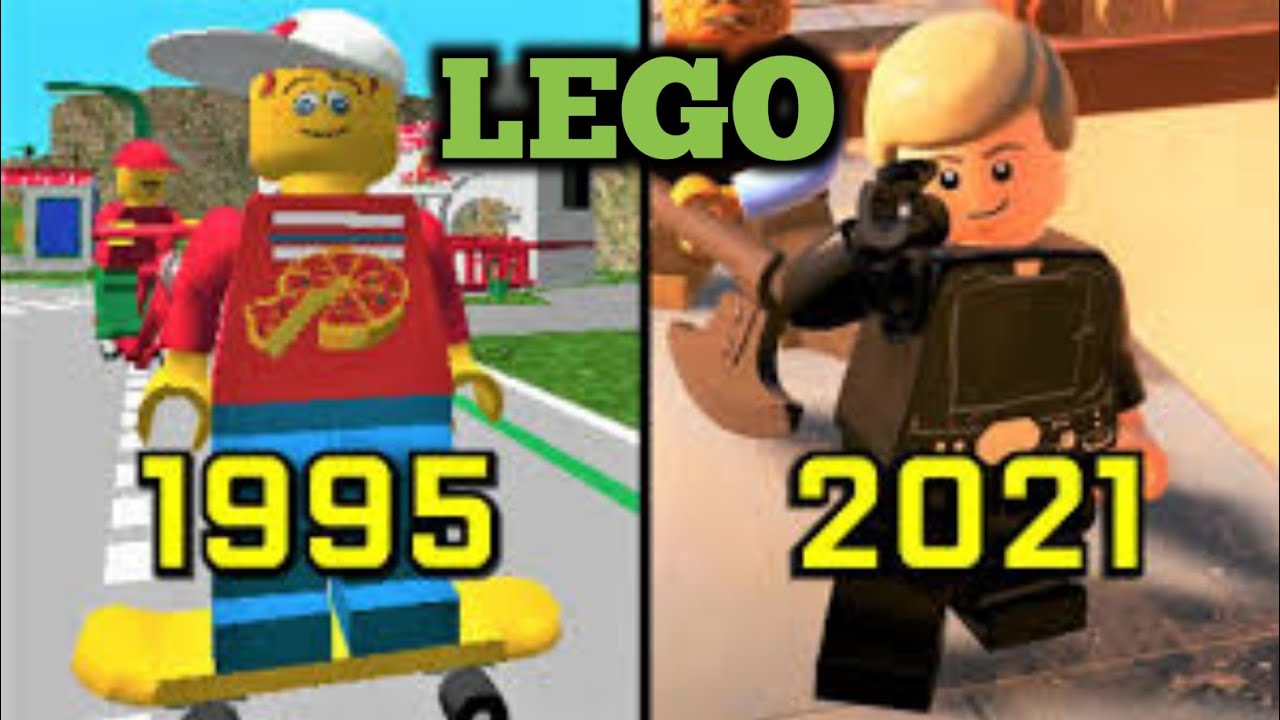 DIFFERENCES of LEGO Games 1995 to 2021