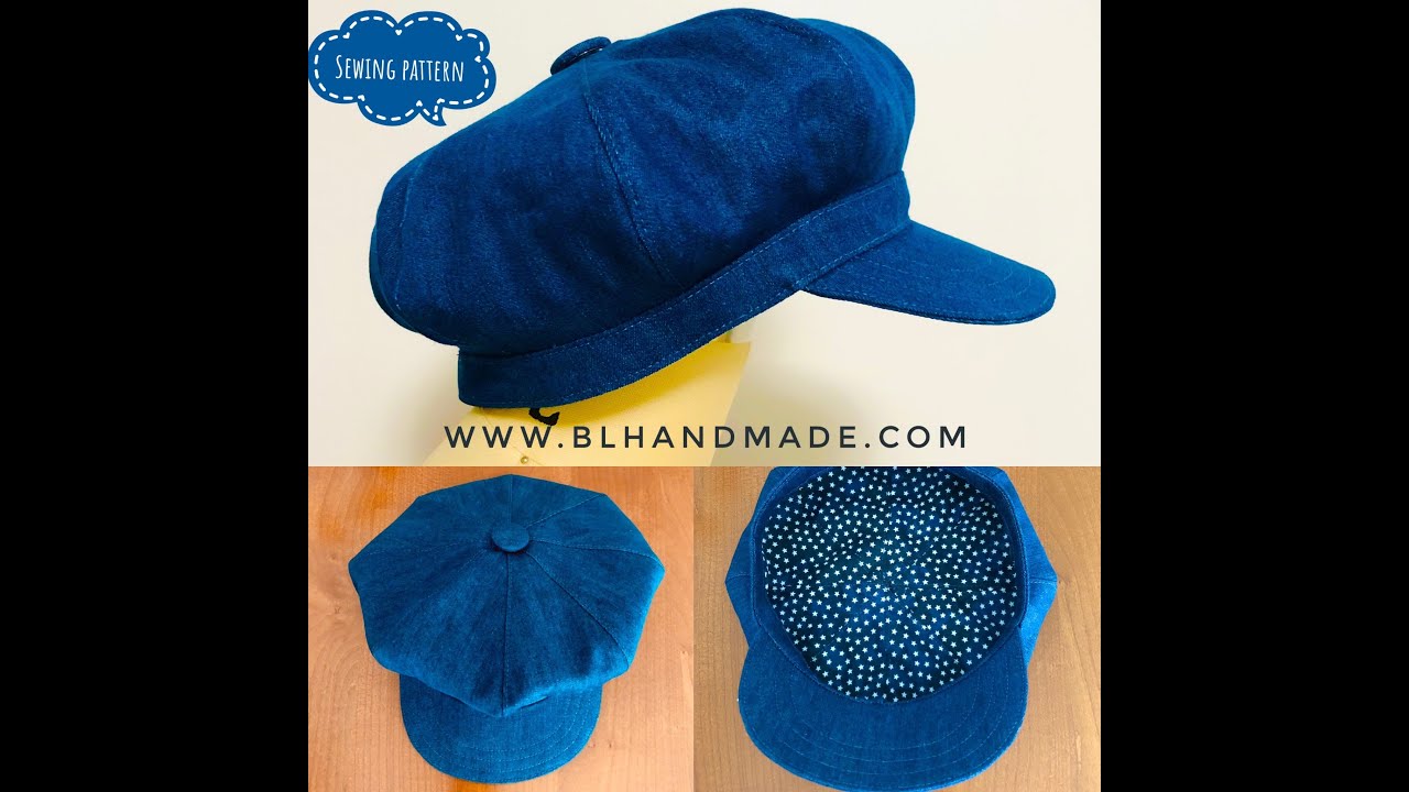 How to sew a baret hat by www.BLHandmade.com