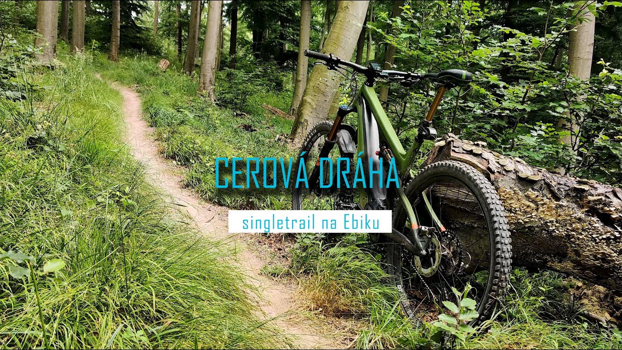 Pozrite na TOP trasu Cerová dráha / eMTB trail / tip na pekný a svižný singletrail