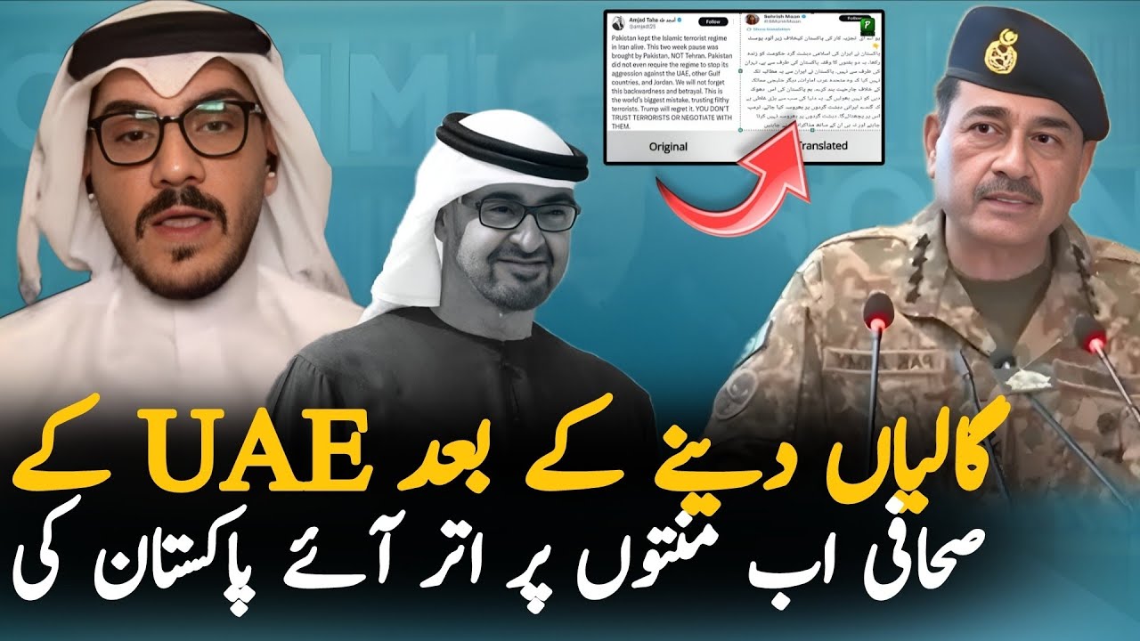 Why UAE Ministers Suddenly Support Pakistan After Journalist Warning? Full Story