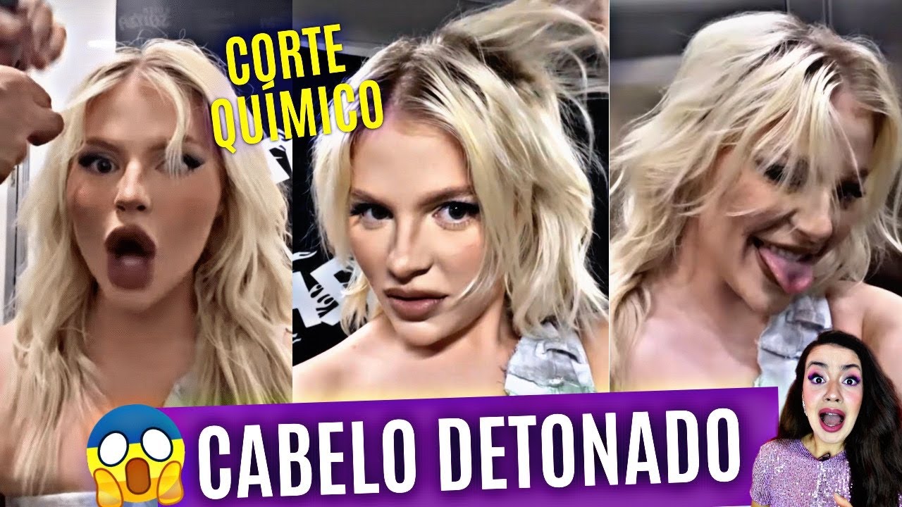 O NOVO CORTE DE LUÍSA SONZA: QUÍMICO - DESCOLORIU TANTO QUE CAIU 😰 Toda a verdade