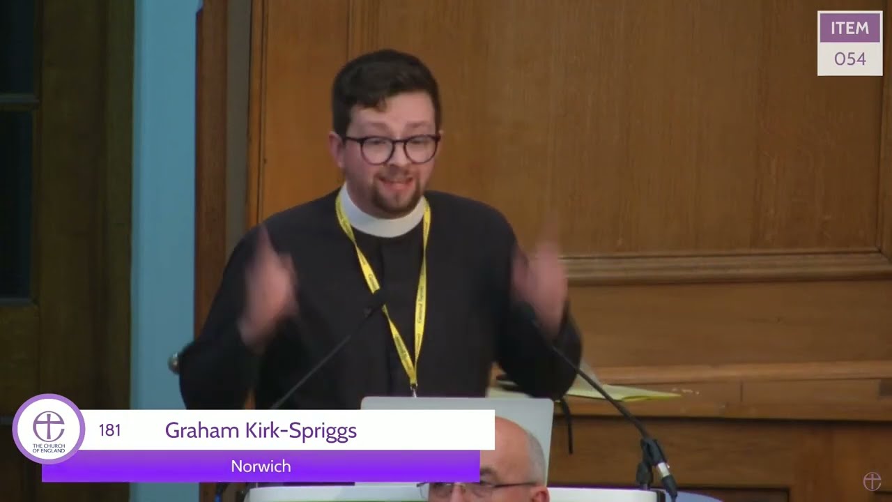 Speech from Living in Love and Faith Proposals General Synod Weds 8th February 2023