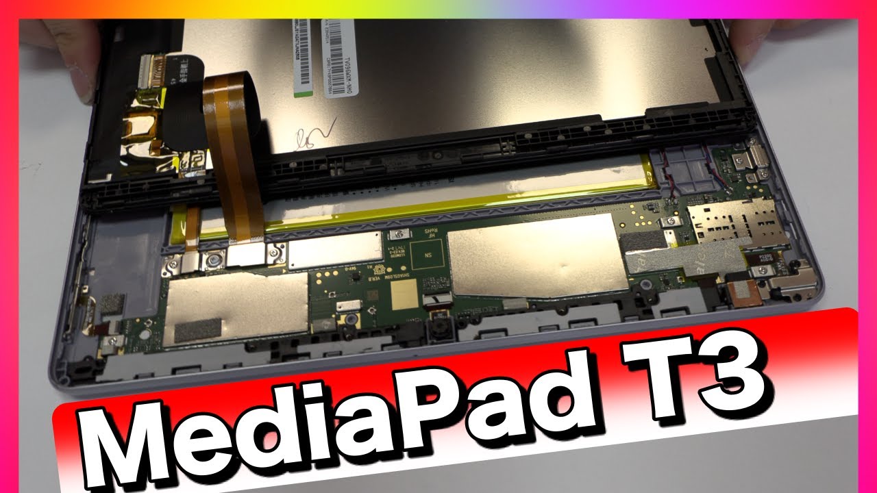 Cómo desmontar de forma correcta ✅ Huawei MediaPad T3 10'' (AGS-L09)
