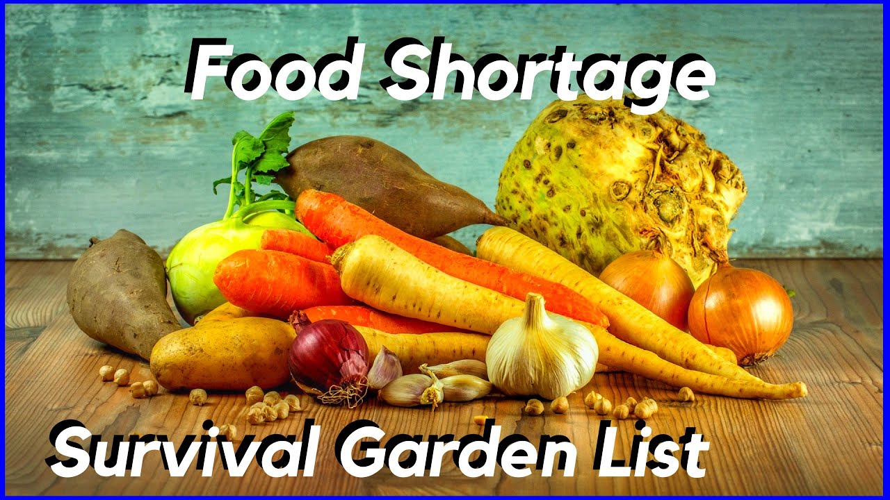 Food Shortage - Survival Garden Crops You Should be Growing (NOW)