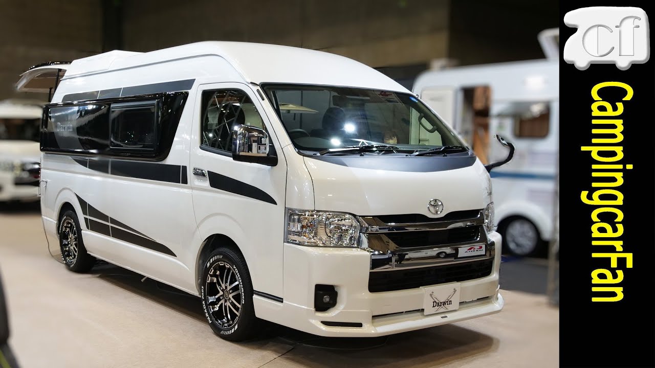 [Модель DarwinQ5 2023: Delta Link] Японский кемпер на базе Toyota Hiace Super Long