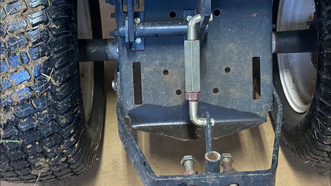 How to Install sleeve hitch craftsman tractor