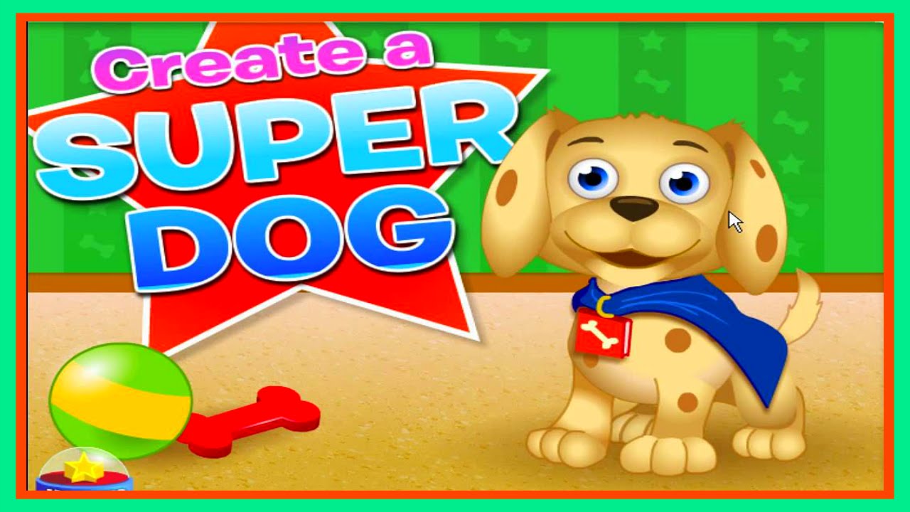 ♡ Super Why - Create A Super Dog - Educational Game For Kids English
