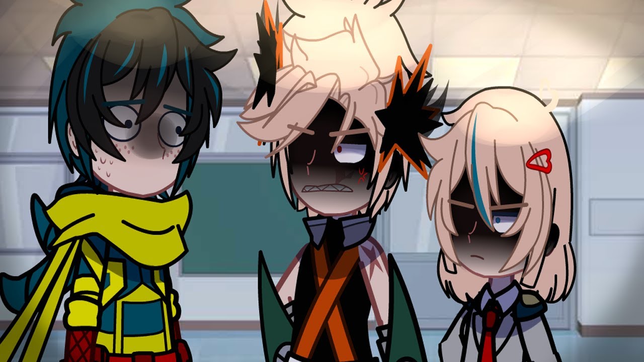 Like Father like Daughter💥// Meme //💚Dekubaku future AU🧡// Gacha Nox