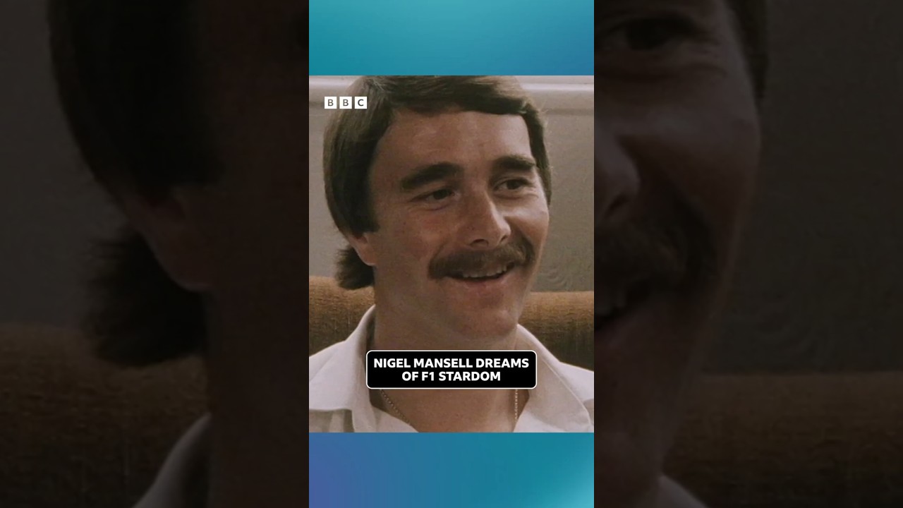 A YOUNG NIGEL MANSELL dreams of F1 STARDOM