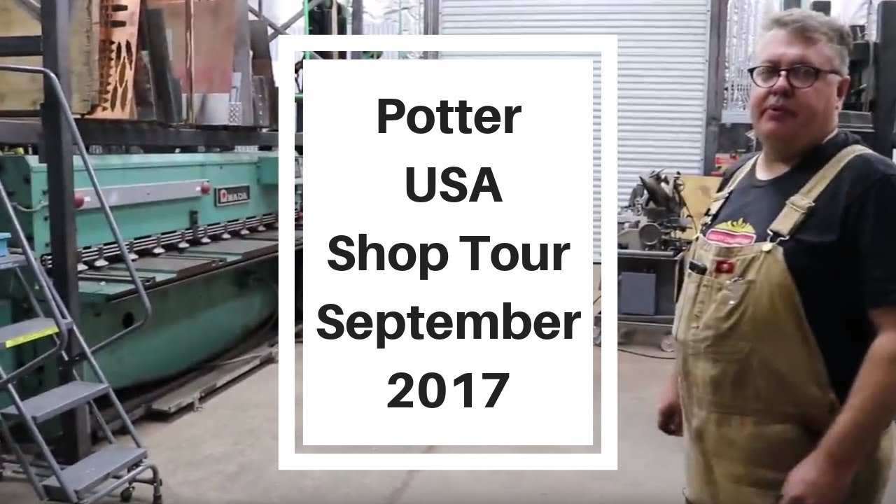 Potter USA Shop Tour September 2017
