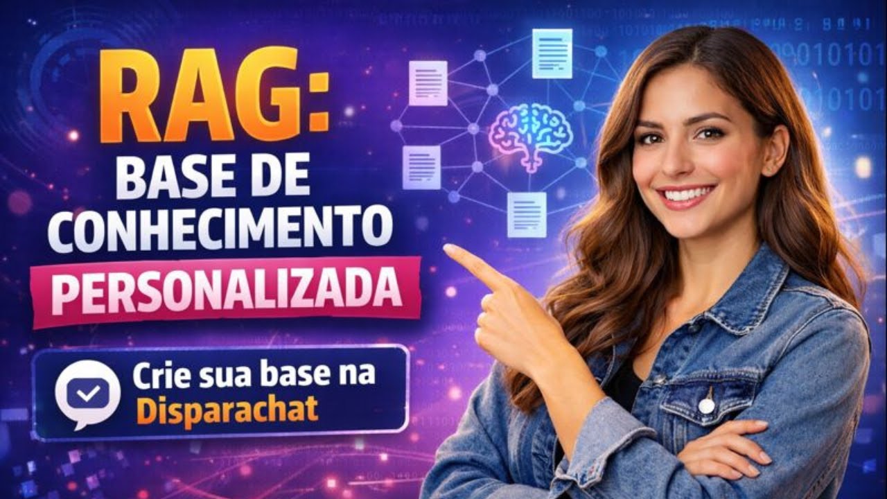 RAG: Base de conhecimento personalizada na Disparachat