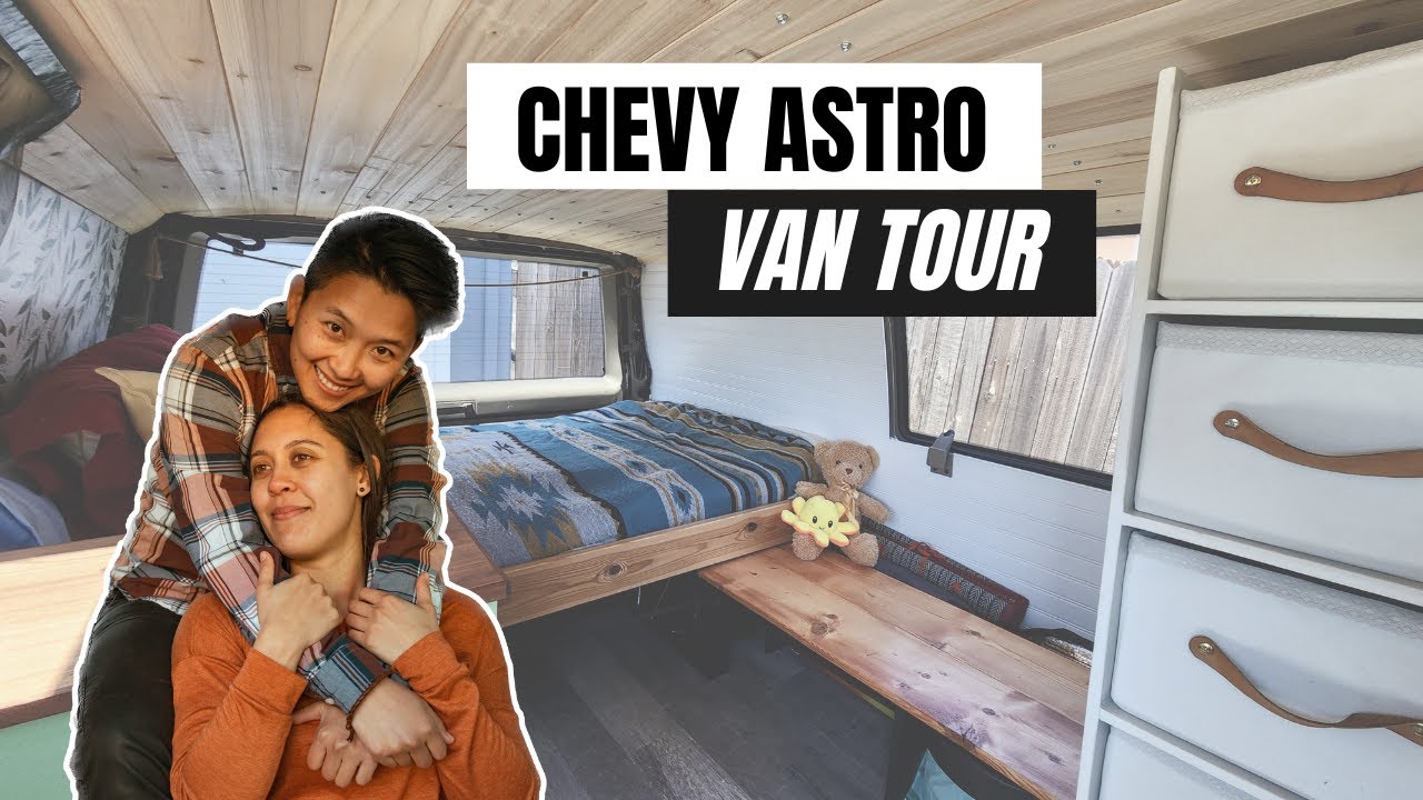 Van Tour | 2003 Chevy Astro Camper Van | Simple DIY Van Build