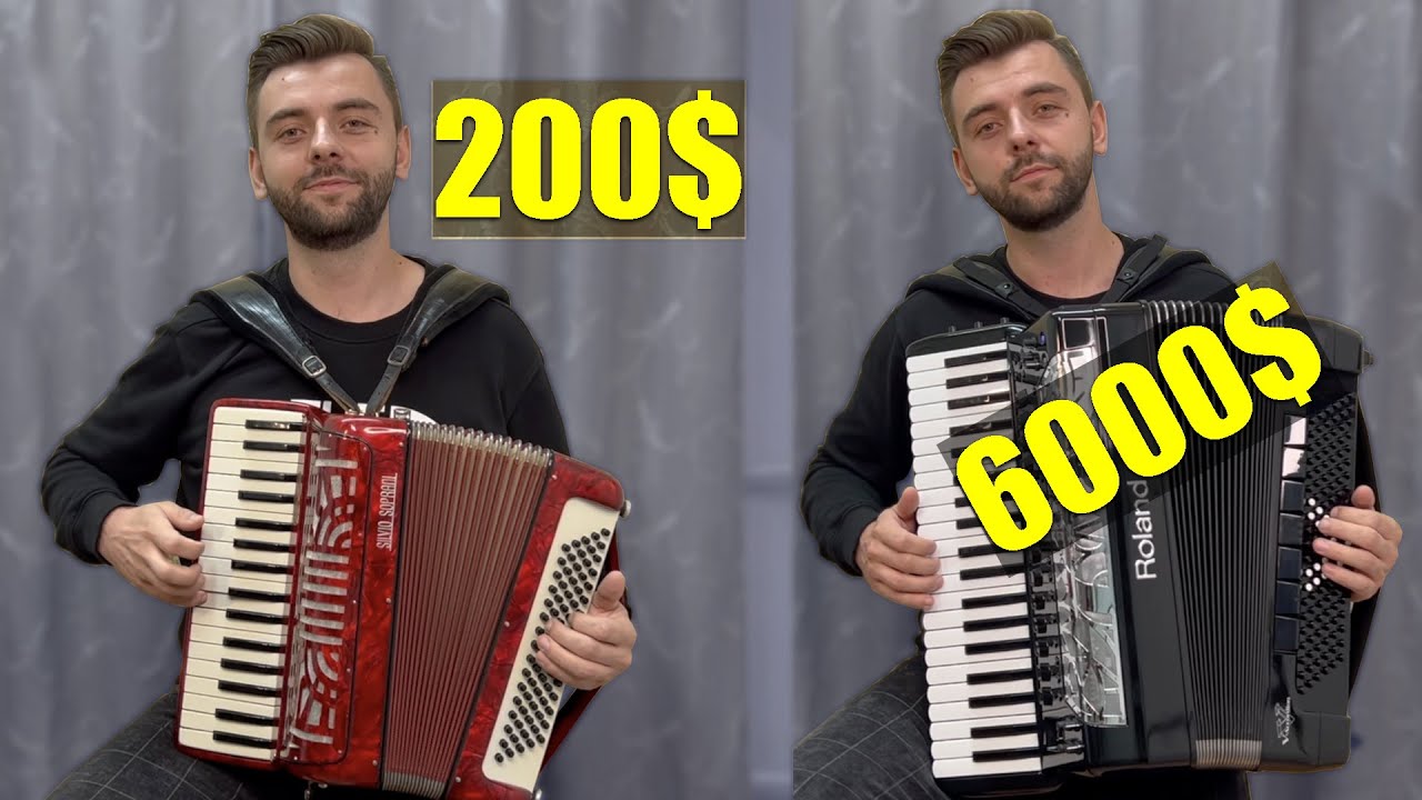 Услышите ли вы разницу между дешевыми и дорогими аккордеонами? (Часть 2)