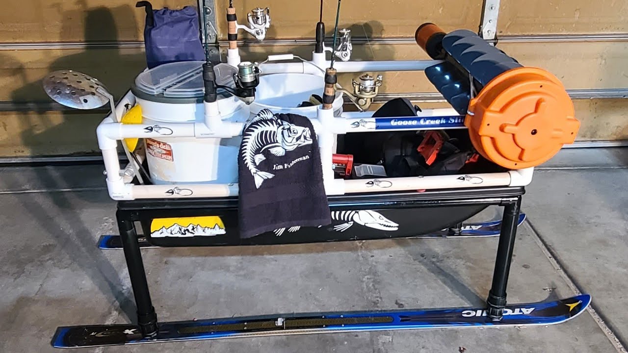 Build the Best ever SMITTY SLED DIY hacks-lightweight,compact,detailed