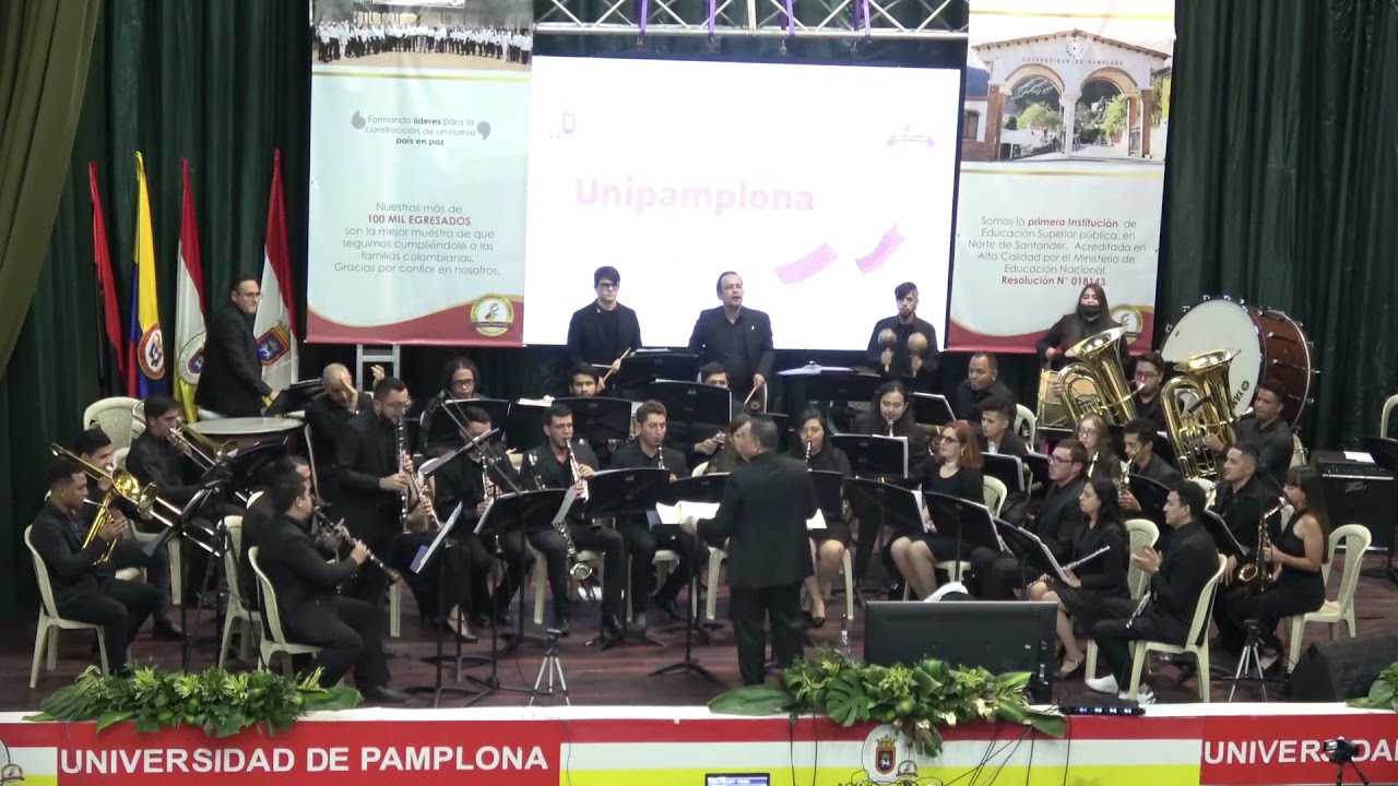 Tambora para Alejo-Victoriano Valencia, Banda sinfónica Unipamplona