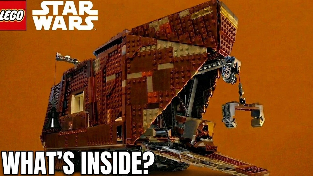 Обзор набора LEGO Star Wars UCS Sandcrawler 75059