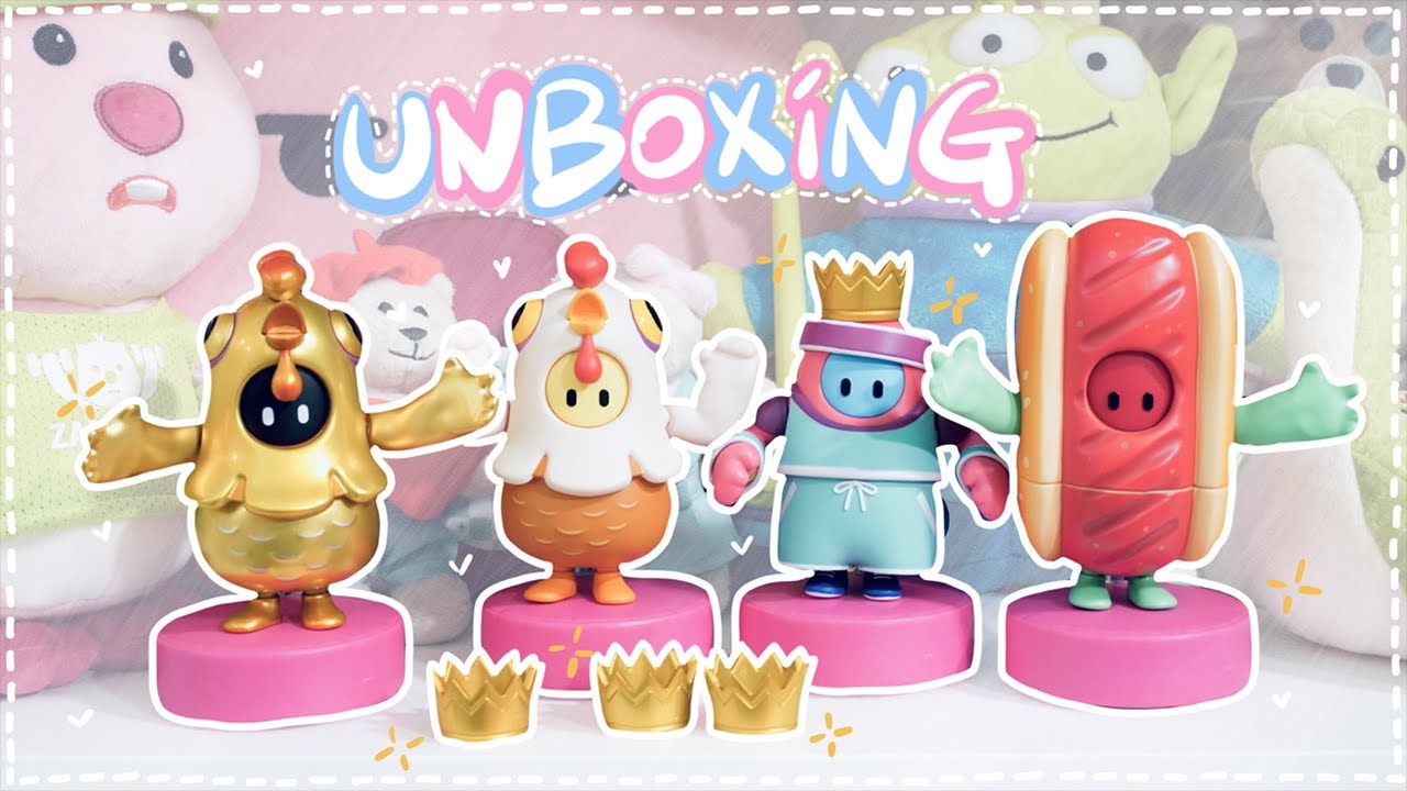 너무너무 귀여운 폴가이즈 액션 피규어 | 언박싱 | FallGuys Figure Unboxing