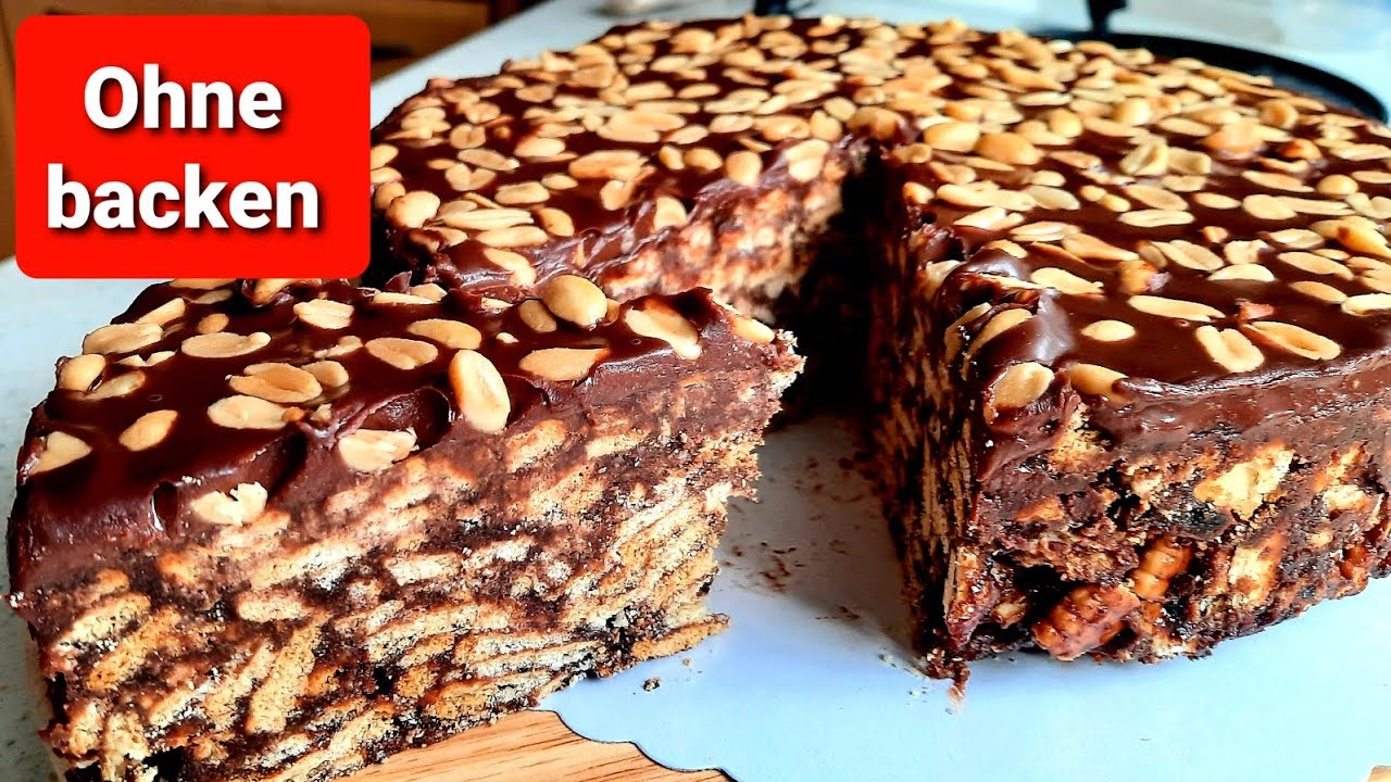 Schokoladen Kuchen ohne backen/ Шоколадный торт без выпечки