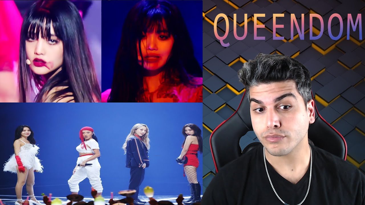 (G)I-DLE, MAMAMOO / Put It Straight & Good Luck [Queendom] | K-POP TEPKİ | REACTION |